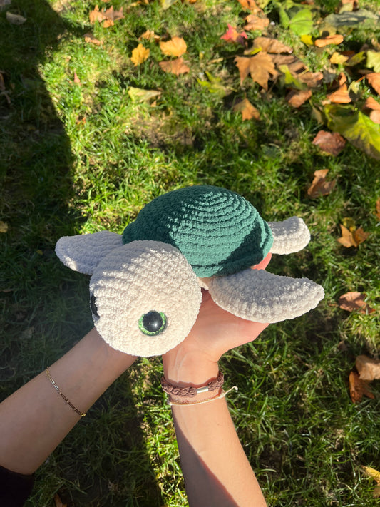 Peluche Tortue Zélia Vert