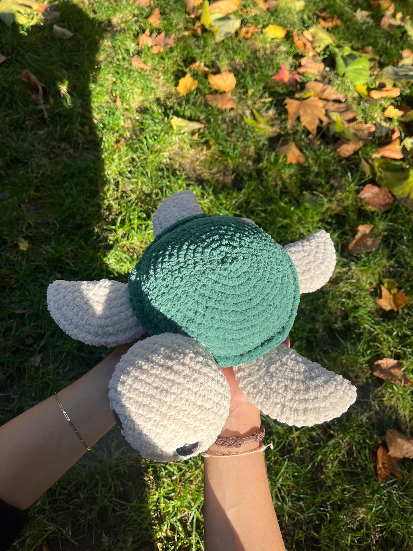 Peluche Tortue Zélia Vert
