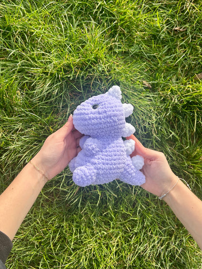 Peluche Dinosaure Raptou Vert