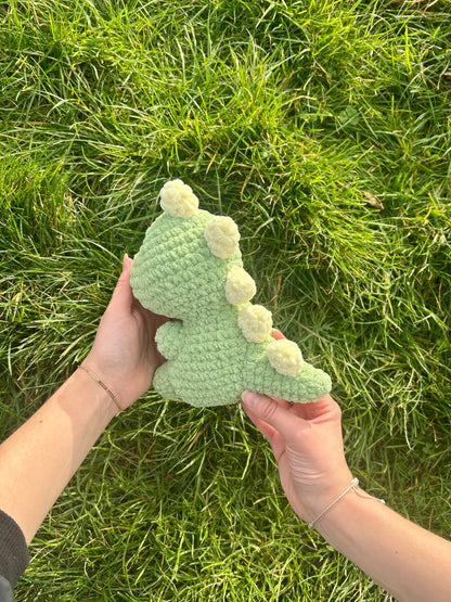 Peluche Dinosaure Raptou Vert