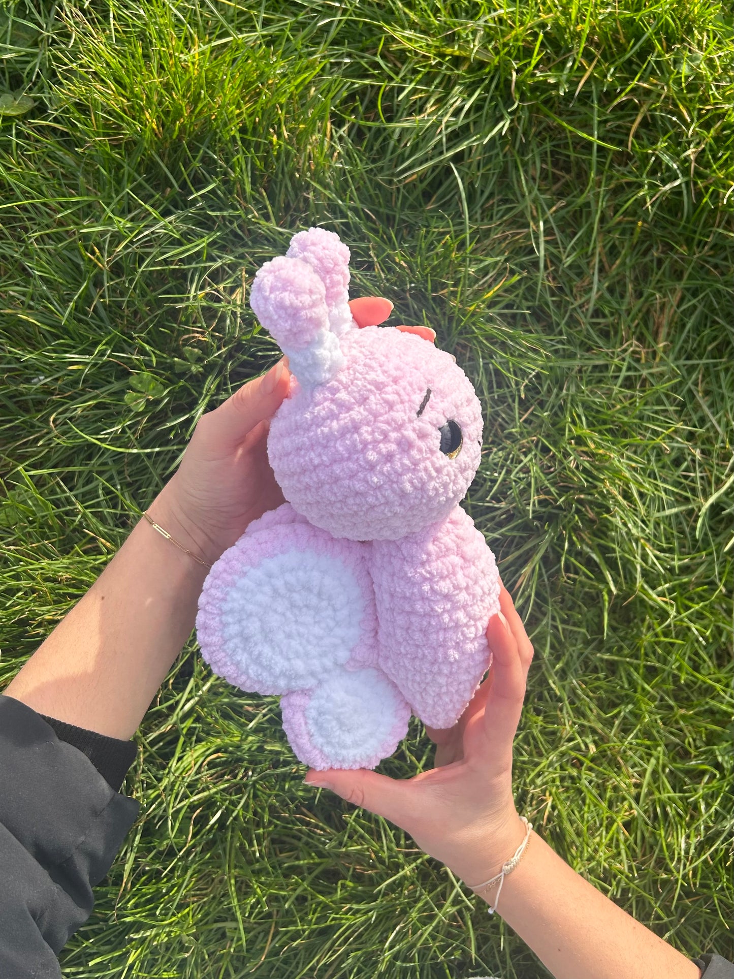 Peluche Papillon Rose Clair